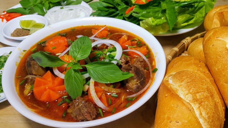 cách nấu bò kho bánh mì