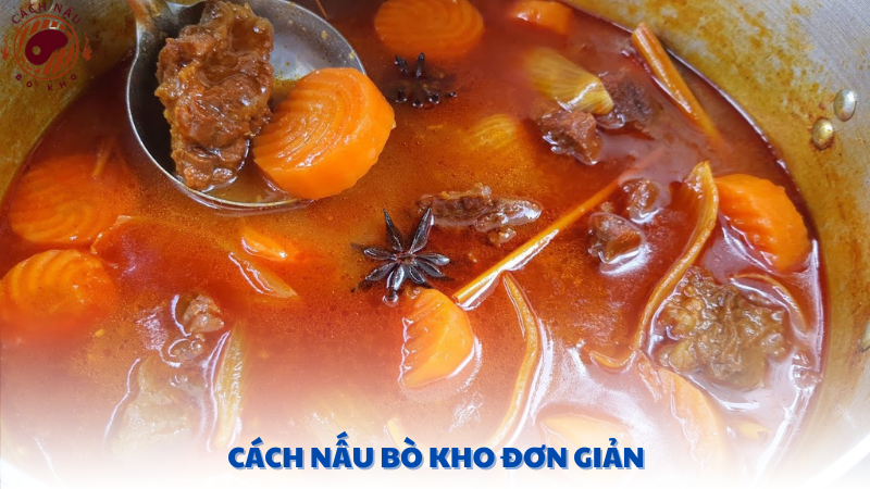 cách nấu bò kho đơn giản