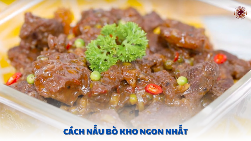 cách nấu bò kho ngon nhất