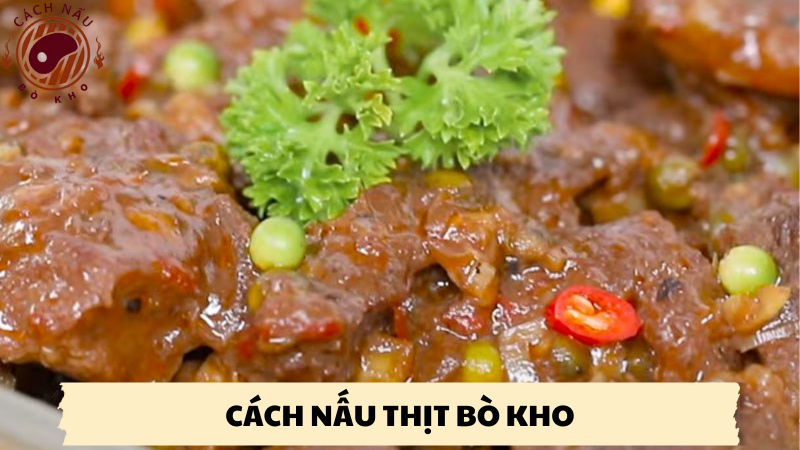 cách nấu thịt bò kho