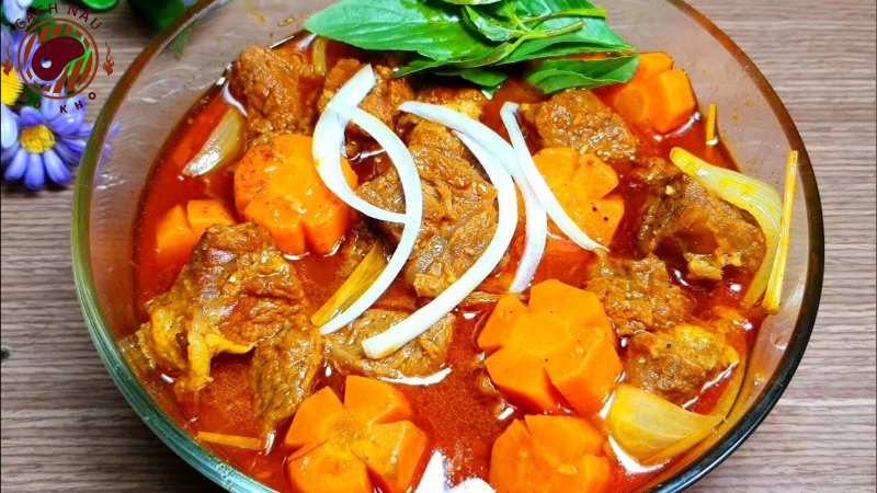 cách nấu thịt bò kho